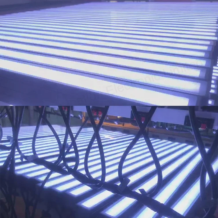 Outdoor LED Facade Lighting Fixture 18W RGB DMX IP65 Linear Light for building