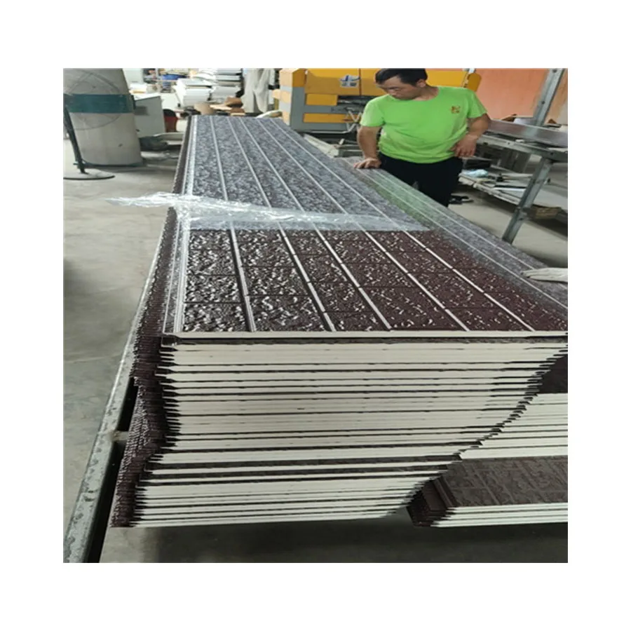 Insulated panels seconds insulation panels board wall metal carved sandwich panel