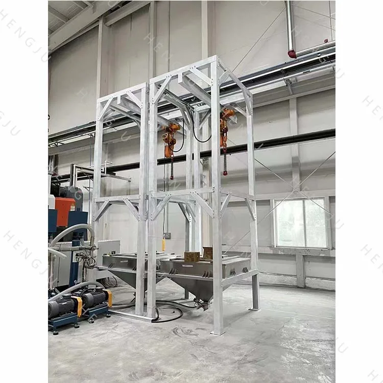 jumbo bag unloading machine injection molding extruder machine Big Bag Unloader Discharging Equipment