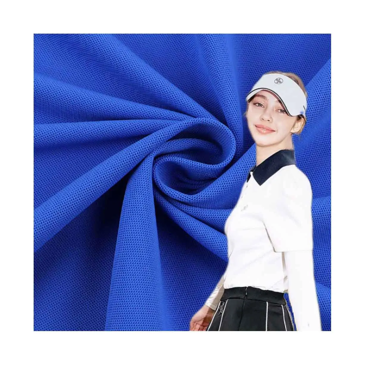 Natudon Fabric Manufacturing Honeycomb Wick Dry Cool Jacquard Mesh Fabric for Clothing