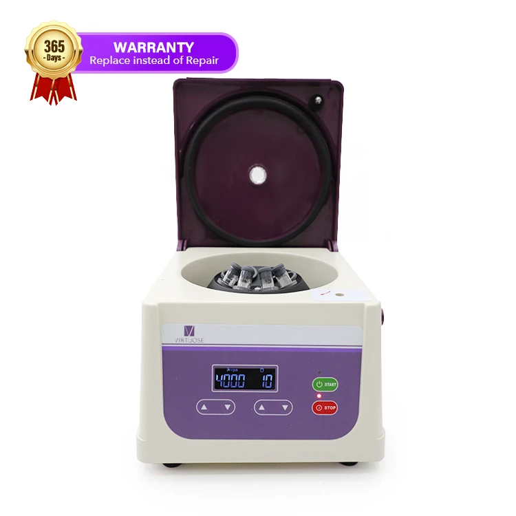 Virtuose PCF01 PRF PRP Centrifuge Machine PRP Tube Kit Laboratory Centrifuge to Separate Plasma Rich Platelet