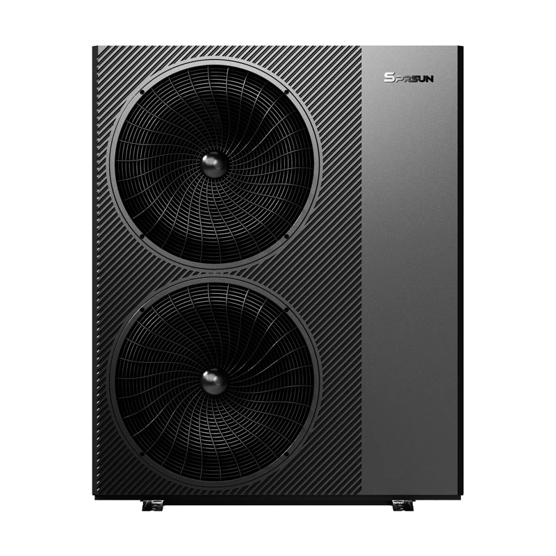 Тепловой насос, водонагреватели SPRSUN R290 DC, Инверторные воздушные тепловые насосы для нагревательного охлаждения