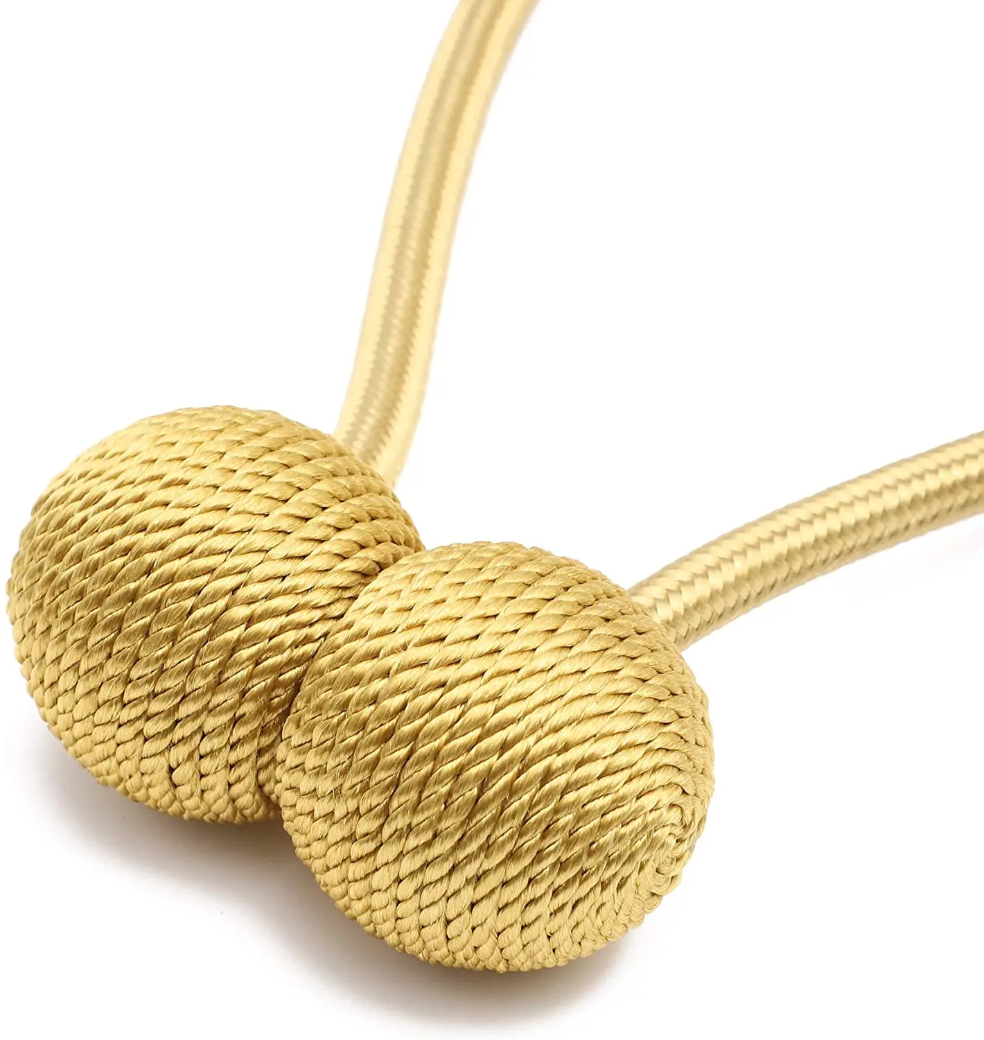 Most Convenient Drape Tie Backs European Style Decorative Weave Rope Curtain Holdbacks Holder