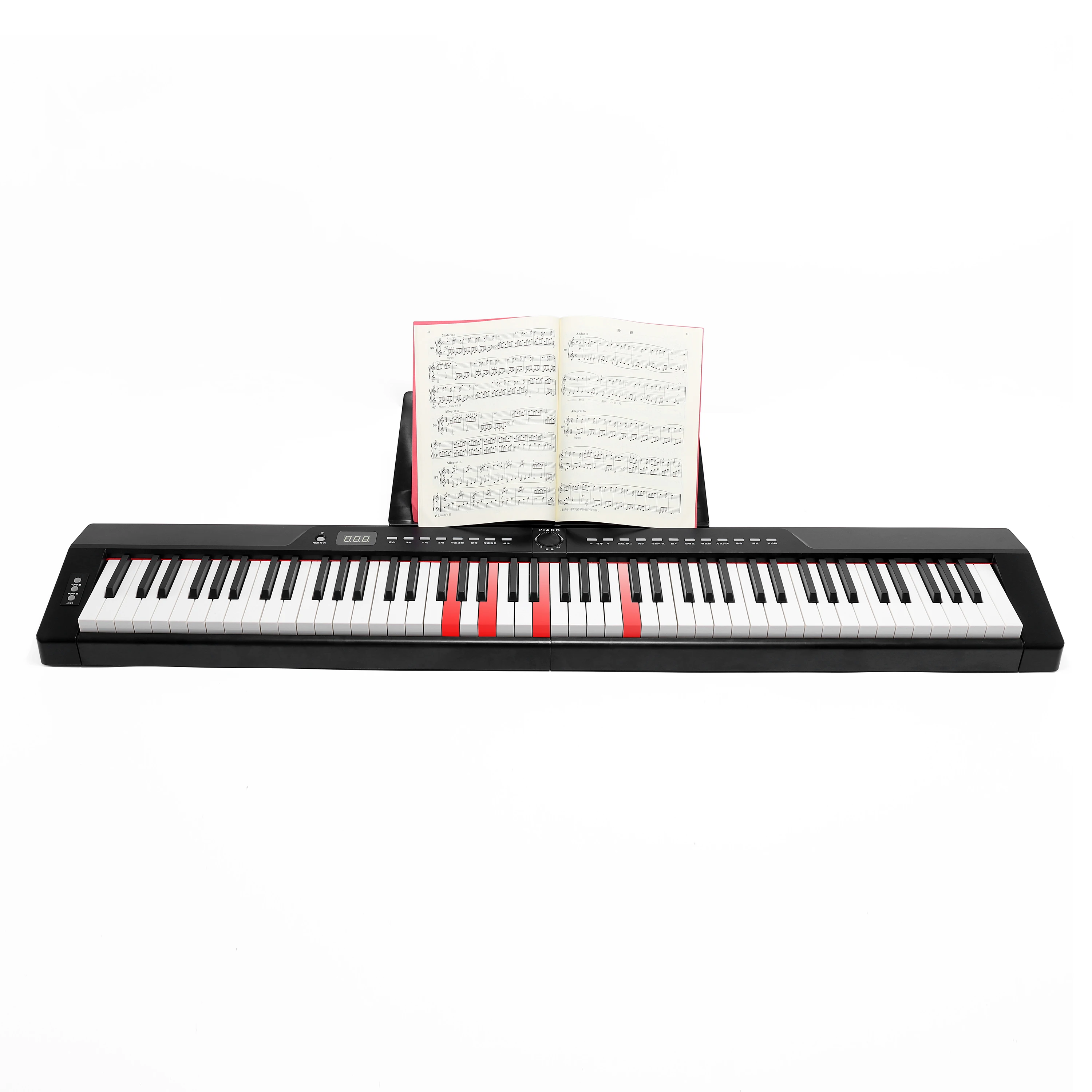 BD Music Teclados Musicales 88 клавиш MIDI клавиатура пианино сенсорные клавиши отклика цифровое музыкальный инструмент