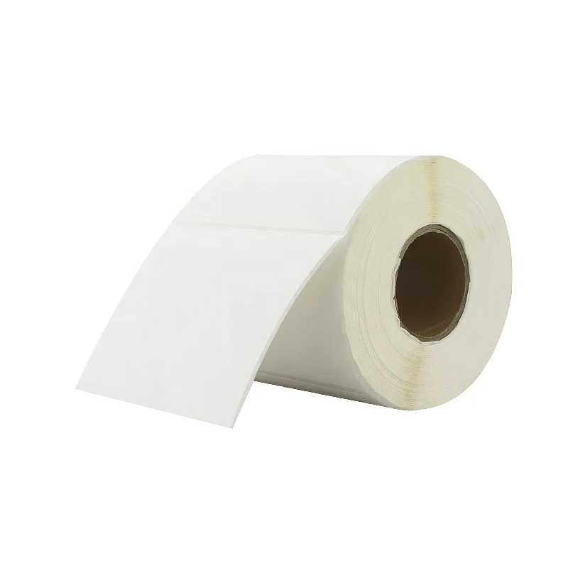 Self adhesive label thermal paper rolls zebra barcode label roll