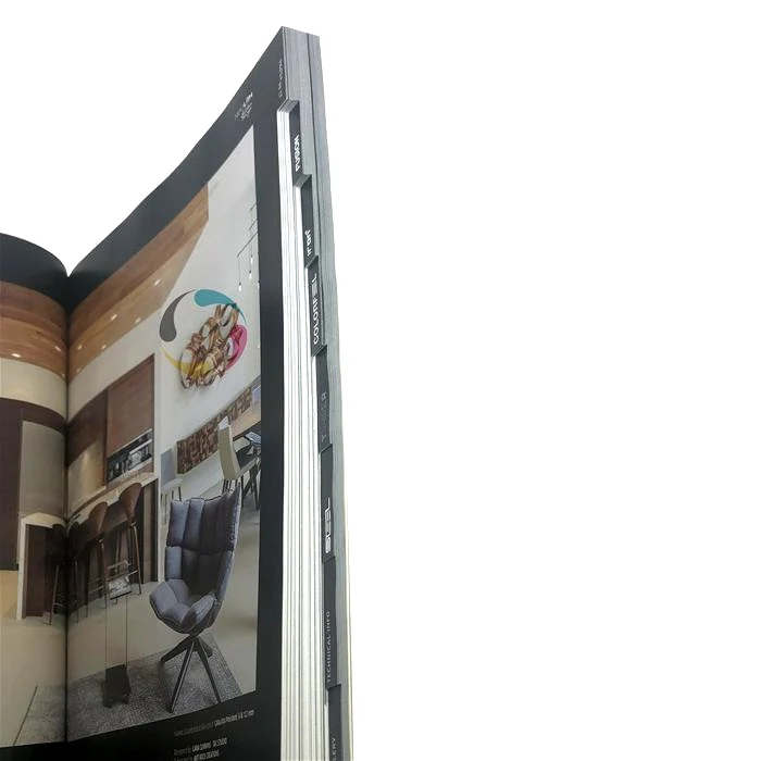 Пользовательский каталог книжной печати продукт модный журнал печать рекламная брошюра
