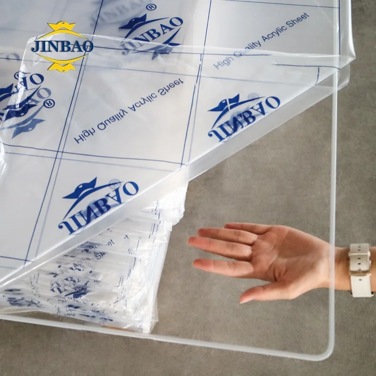 JINBAO factory  sales 3mm 5mm 8mm heat resistant plastic acrylic sheet wholesale for sales