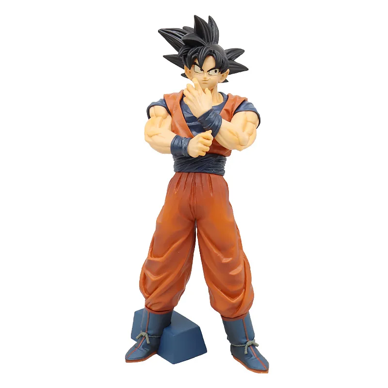 Оптовая продажа японское аниме DBZ черные волосы экшн-фигурка Гоку из ПВХ коллекционная игрушка