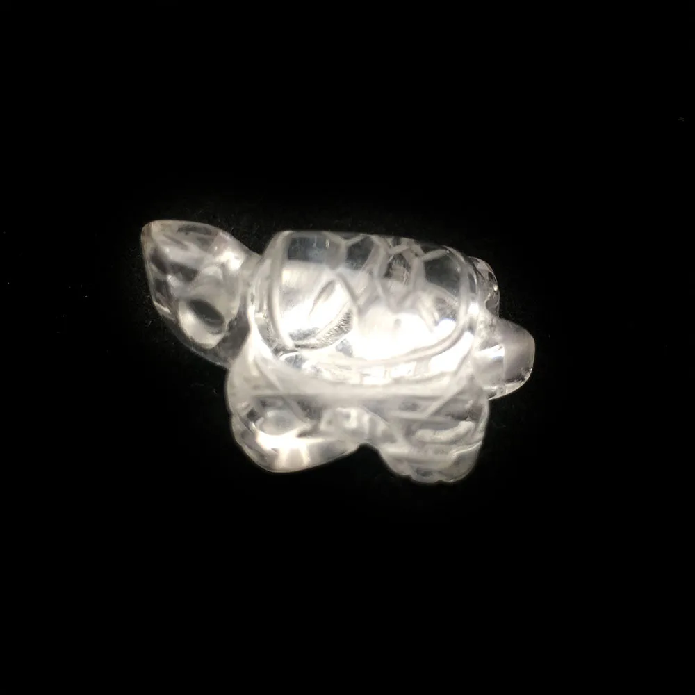Wholesale hot selling various crystal  hand carved turtle quartz crafts