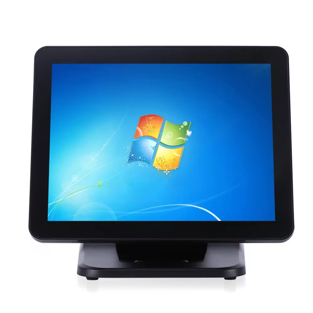 15.6 Inch Windows Touch Screen POS Folded 4GB 64GB Cash Register for Restaurant and Supermarket Bill Ticket Printing