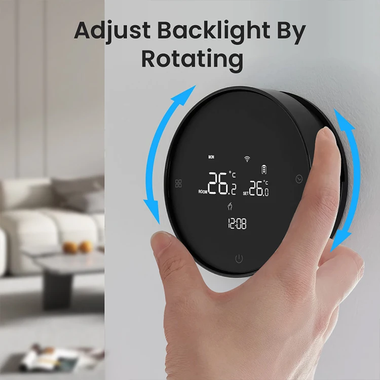 AVATTO Tuya Wifi RF433 Smart Room Gas Water Heater Thermostat Temperature Controller Work with Actuator Water Heater Thermostat