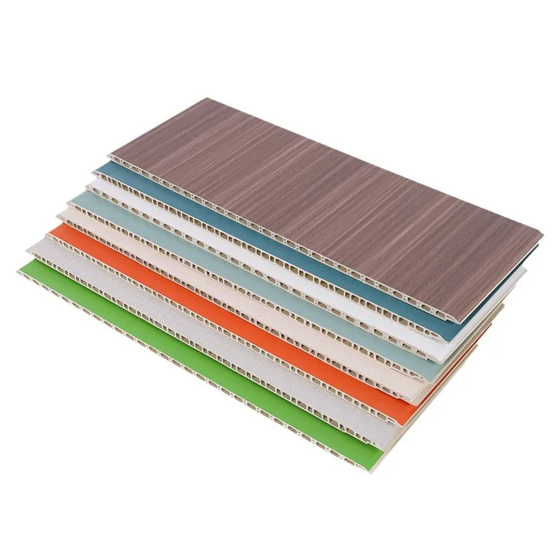 Create Wood Paneling PVC Interlocking Fire Rated Living Room Interior Wpc Wall Panel