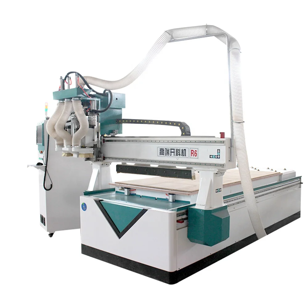 OBT R6 cnc router woodworking machine with drill package magazine tool for furnitures