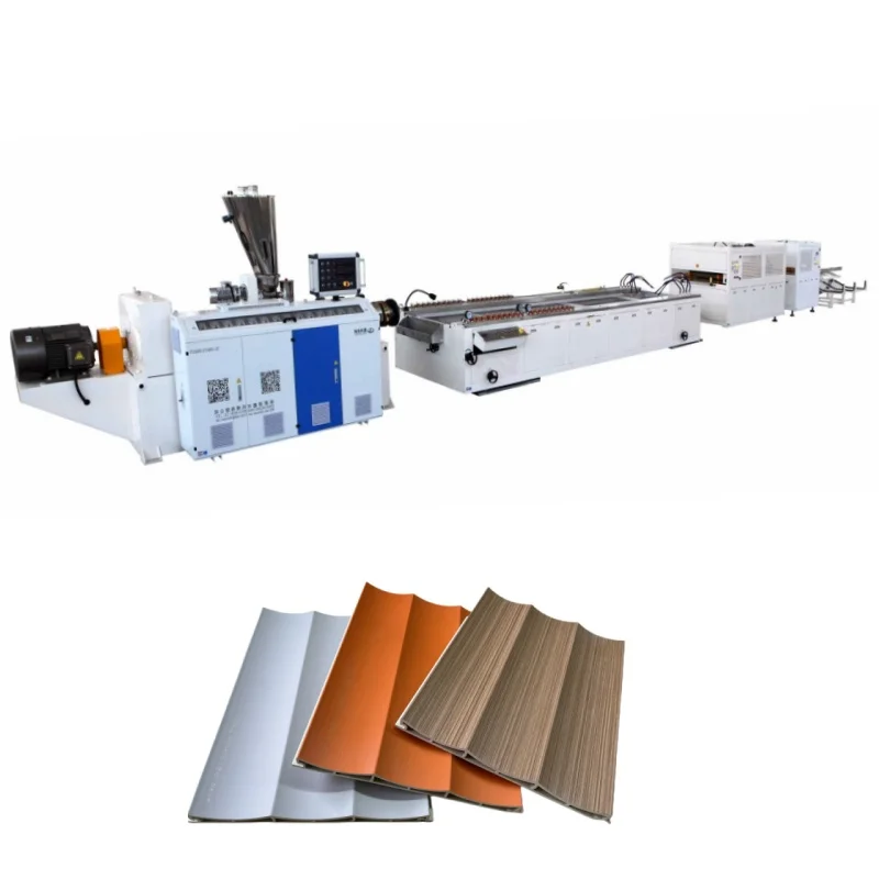 Extruder screw plastic wall panel making machine pvc wall paneling machine wpc wall panel machine