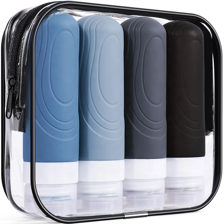 2024 Hot Selling Silicone Travel Bottle Premium Quality Split Bottle for On-the-go Convenience