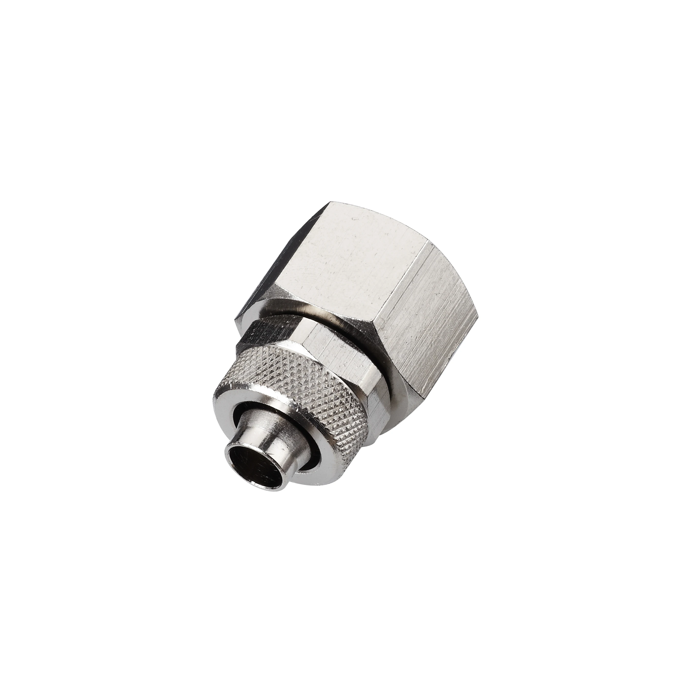 RPCF female thread push on fittings brass pneumatic connection