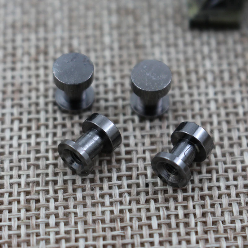 manufacturer brass metal cone shape flat head screw rivet for leather