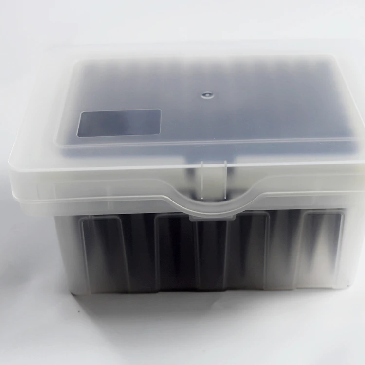 Одноразовые наконечники для пипетки размера мкл черного цвета, проводящие наконечники роботизированной пипетки для Гамильтона