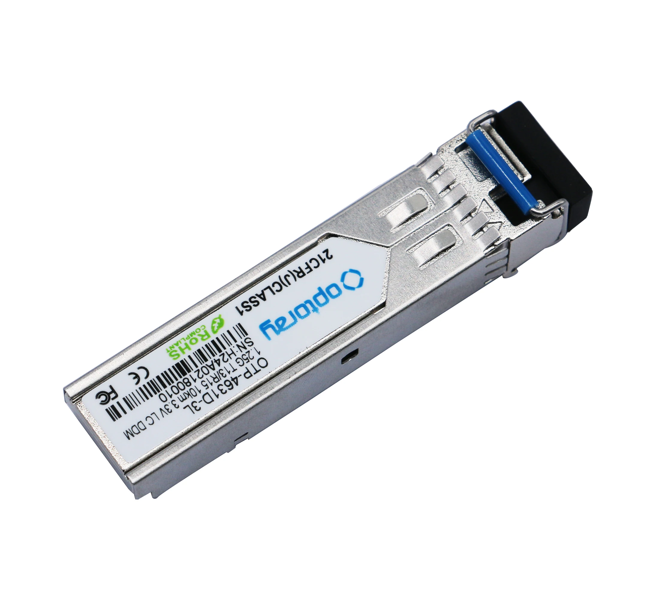1 25G BIDI Оптический Трансивер SFP Модуль 10 км 1310 нм/1550 нм LC/SC волокно 1000Base-BX10-U FTTH SMF 100g патч-корд сеть