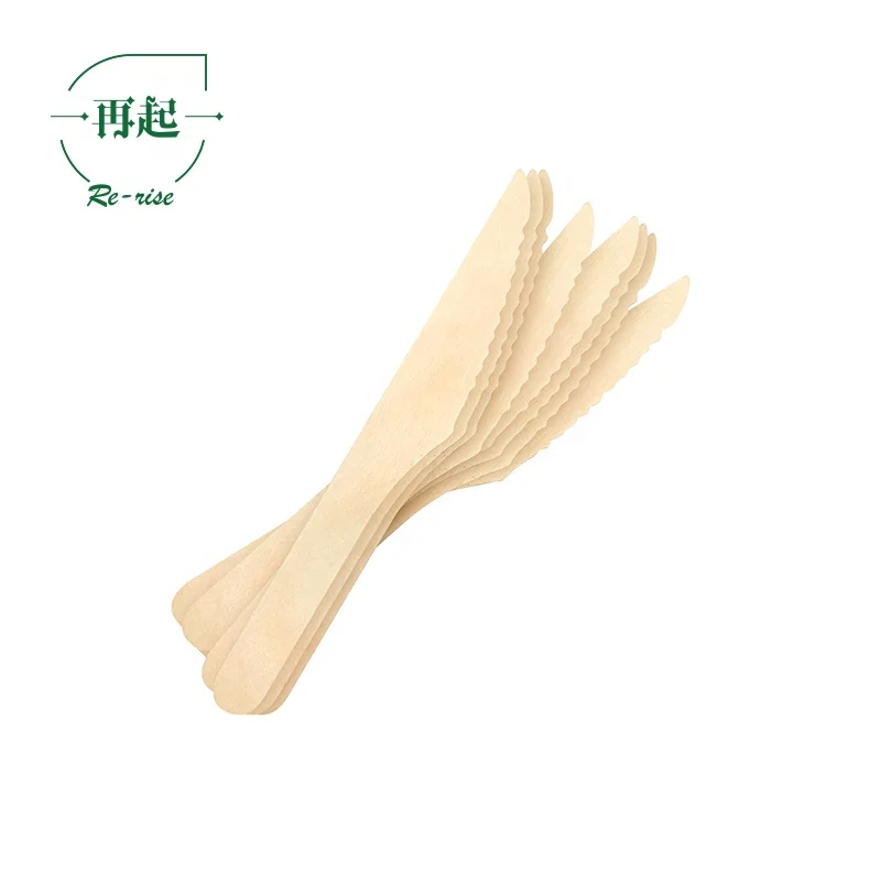 China Dalian Direct Factory Eco-friendly Biodegradable Disposable Birch Wood Knife, Knives