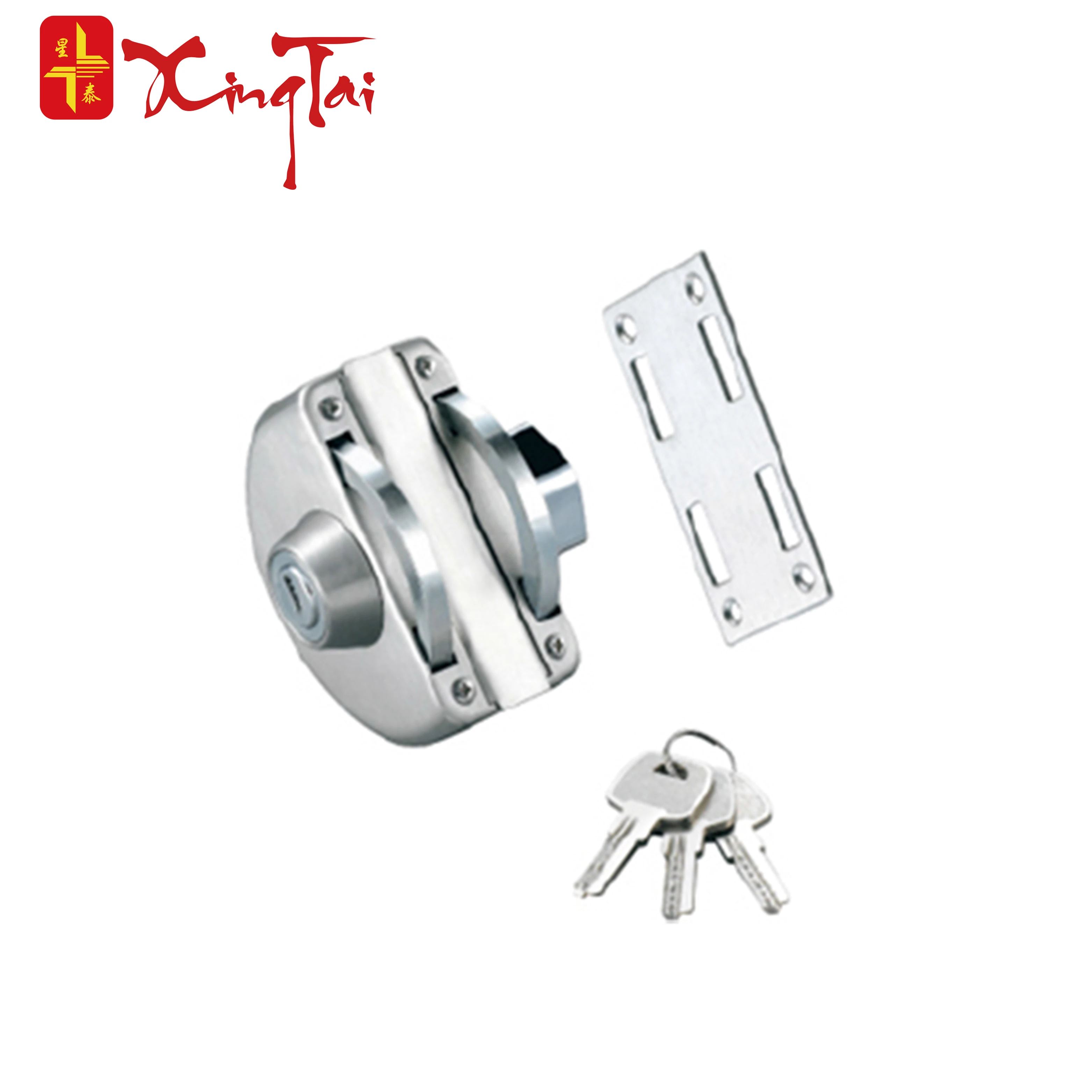 Stainless steel Glass gate lock, Glass door lock YG-9016