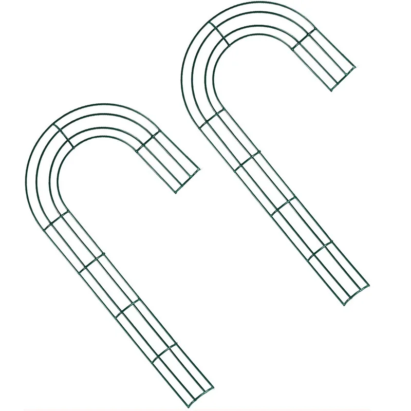 Metal Floral Flower Wreath Frames wreath christmas J Letter Rings for christmas wreath decorative