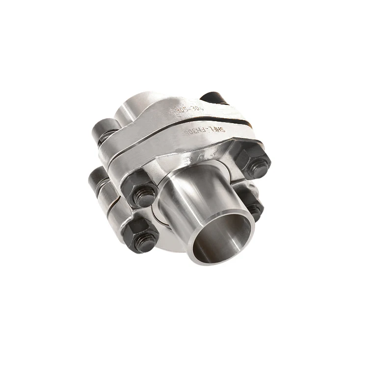 ISO 6162.2 Heavy 6000psi Stainless Steel Butt Weld SAE Flange Coupling with Flange Head
