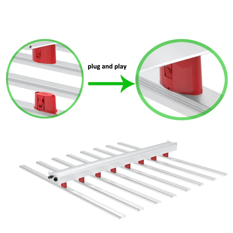 Parfactworks Horticulture Dimmable Lm301h Lm301b Full Spectrum Indoor Led Plant Grow Lamp Light Strip Bar