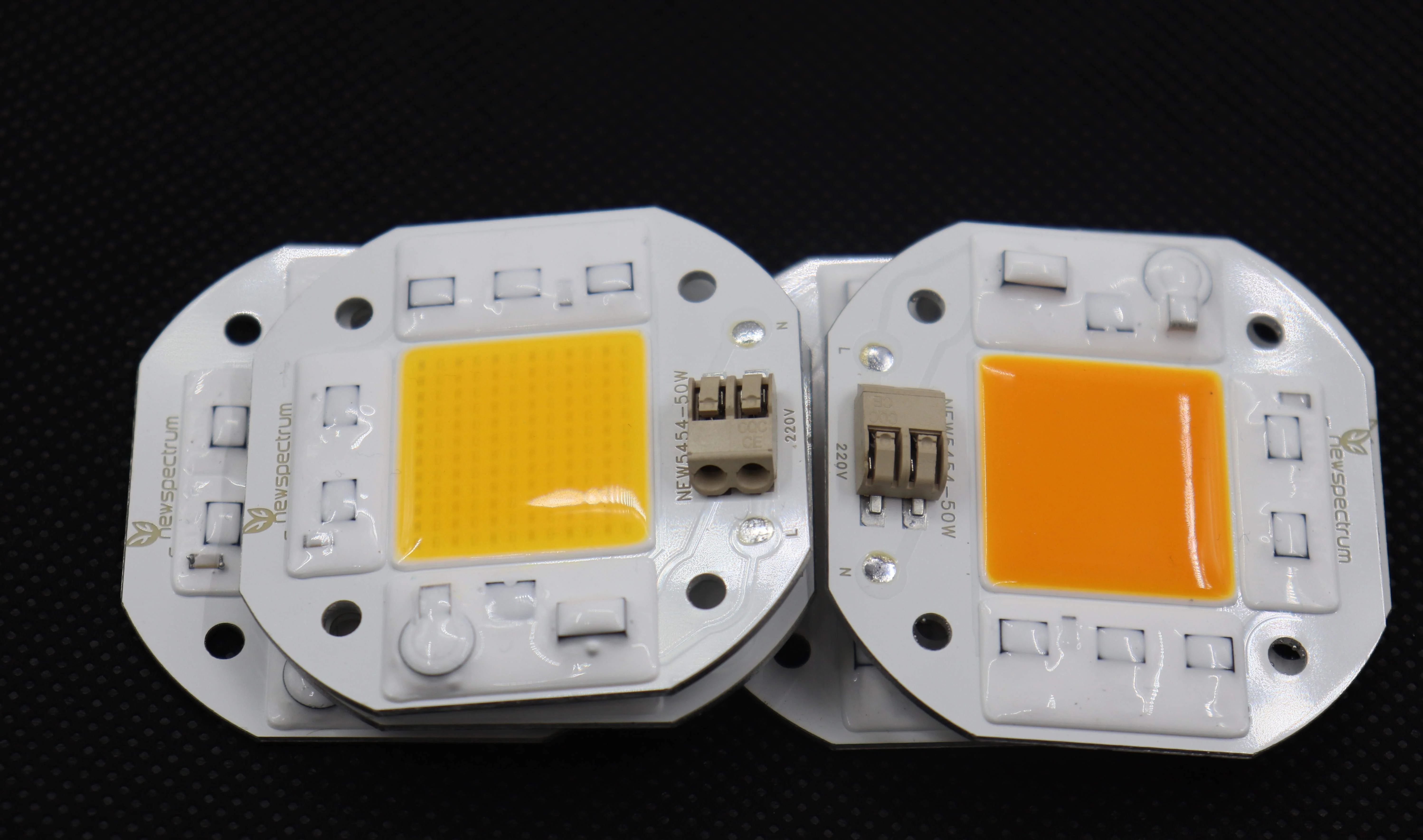 Newspectrum Hydroponic Indoor Plant Grow Chip LED COB With Solderless Connector Full Spectrum Chip LED 50W