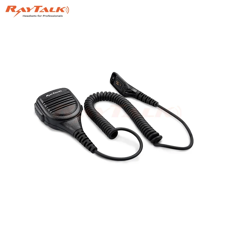 Handheld Remote Speaker Mic for the Motorola DP4801  DP4801e portable radios