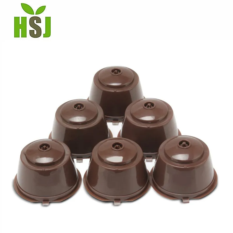 Dolce Gusto plastic refillable coffee capsule compatible with Dolce Gusto