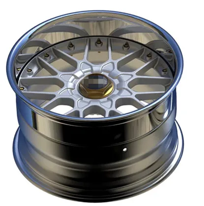 Via Jwl  certification Alloy 6061-t6 Silver Car Wheel Alloy Polished 19-22 inch rim 5 Hole Alloy Wheel 5x130 For Car