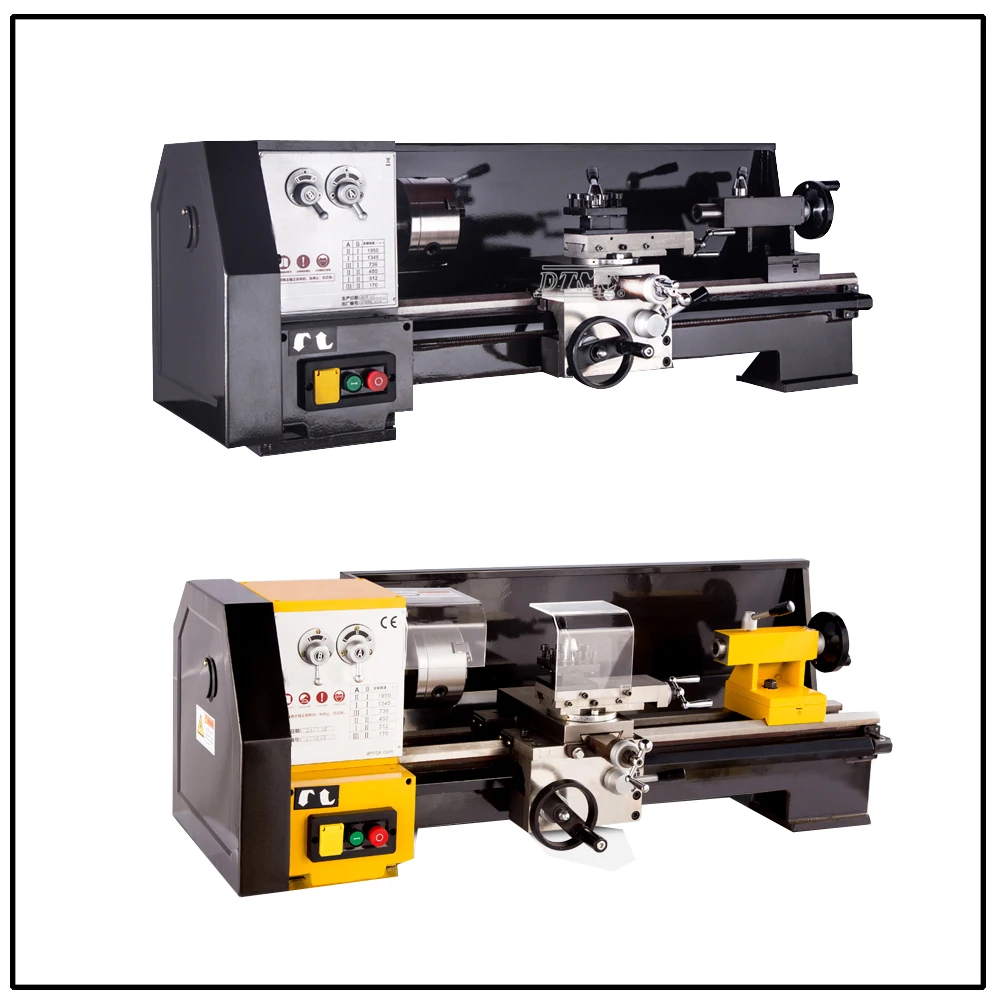 C2050 Industrial Grade Household Mini Lathe Metal Lathe Processing Bench Manual Lathe