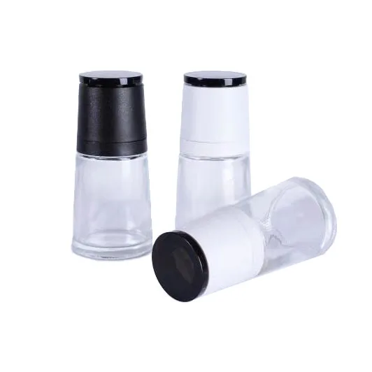 Wholesale Ceramic Core Grinder Glass Bottle Salt Mill Chili Spice Grinder