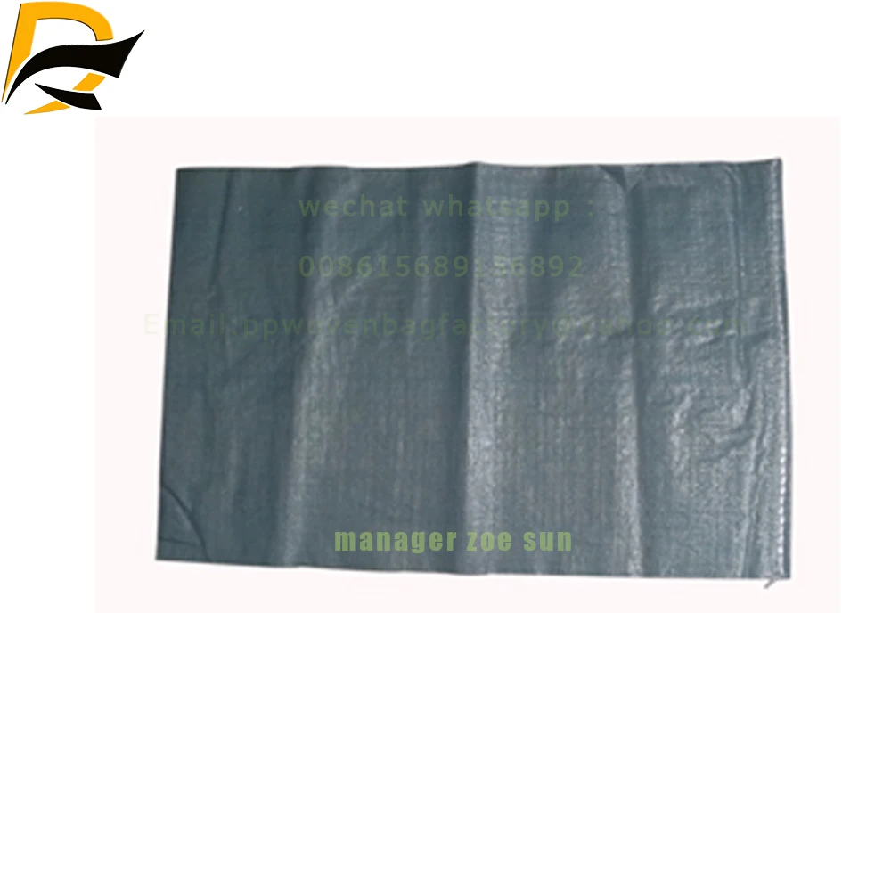 100% Virgin full color printed clear plastic heat seal rice bag packaging 20kg 25kg sack bag pp woven sack