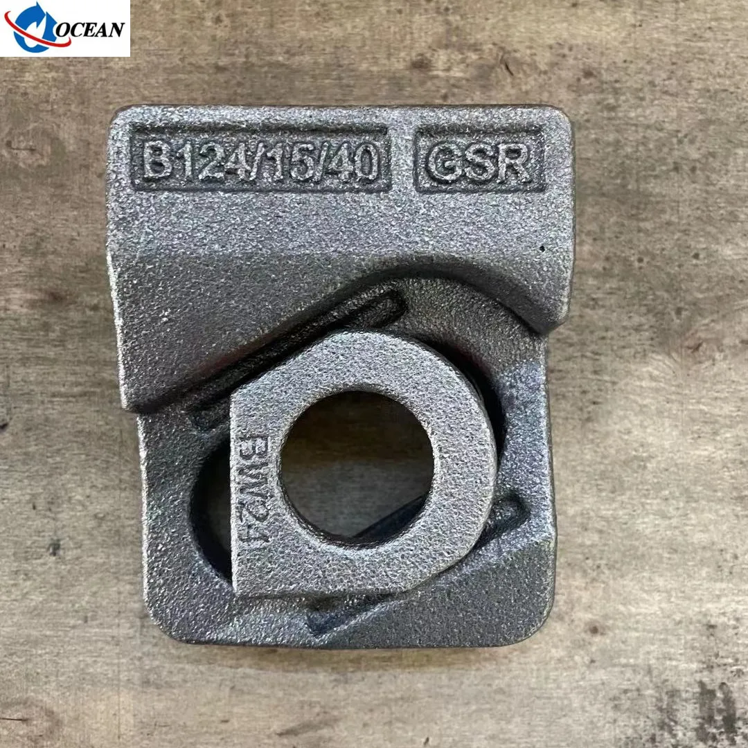 GSR B124/15/40 bolted fixing adjustable crane rail clip