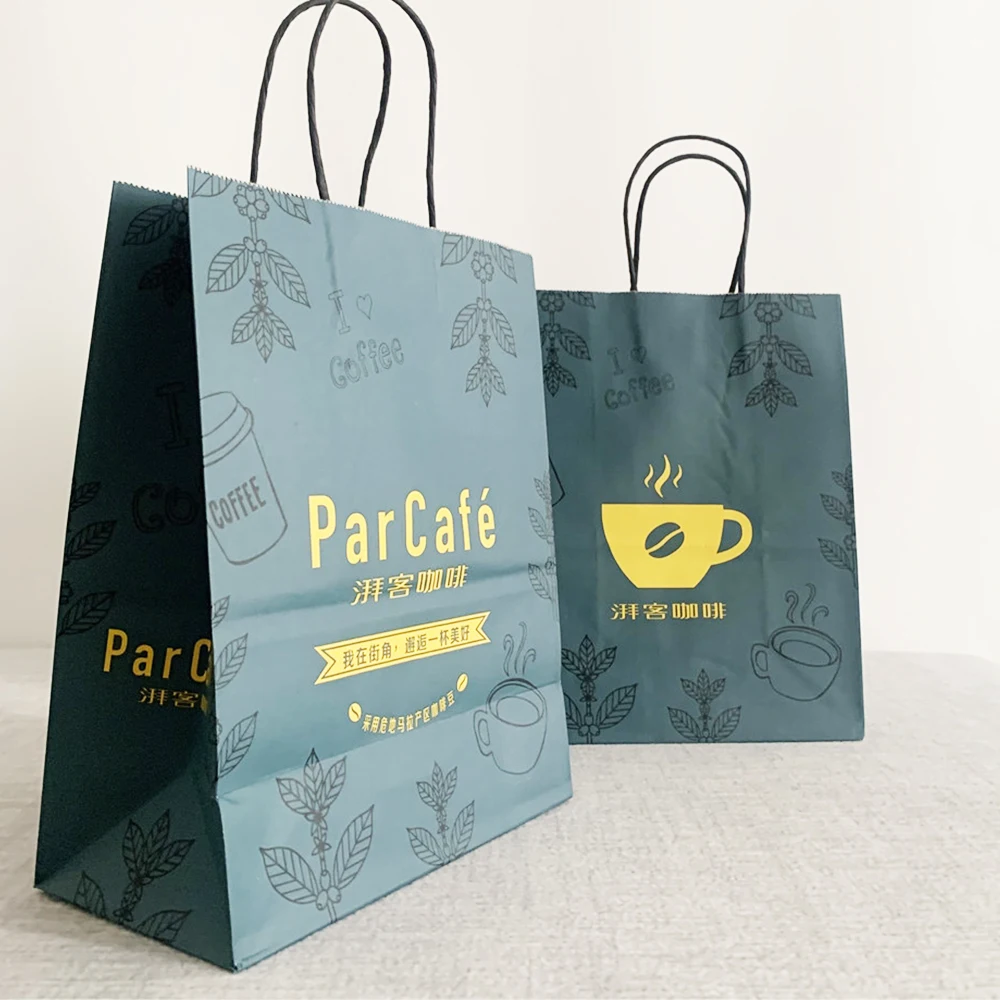 Заводская цена, индивидуальная пищевая упаковка, подарочные бумажные пакеты, оптовая продажа, коричневые бумажные пакеты, упаковочные пакеты на заказ