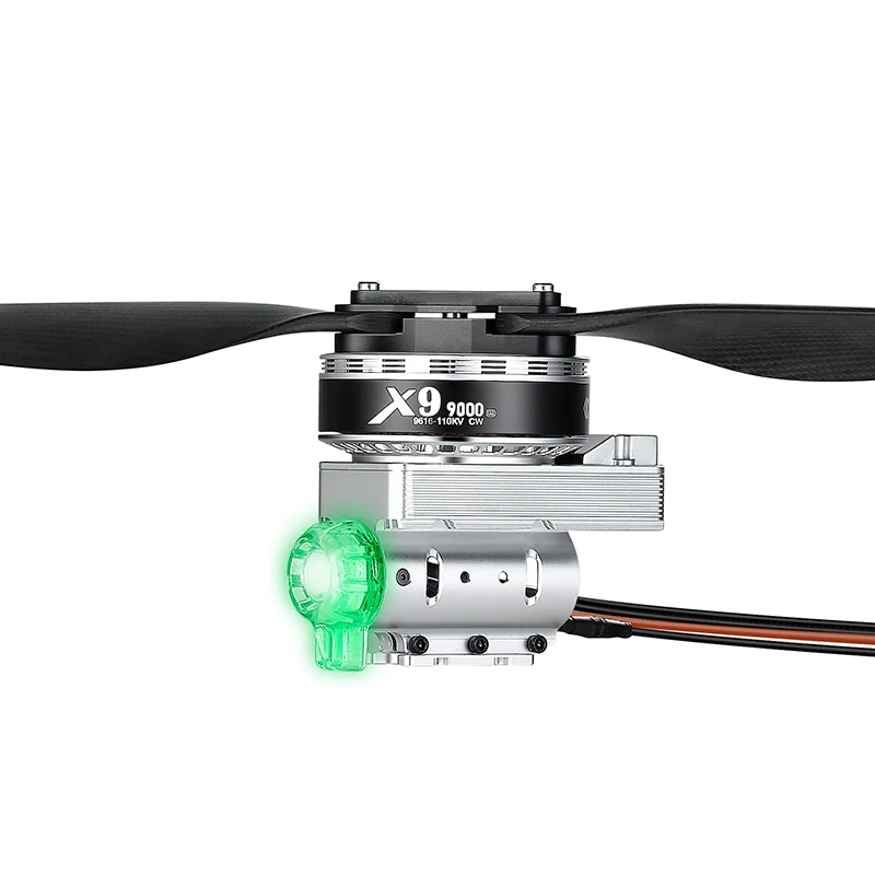 Original Hobbywing Motor Power Kit X9 Carbon Plastic Pulp Clip 3411 CW CCW Folding Drone Propeller hobby wing x9 motor