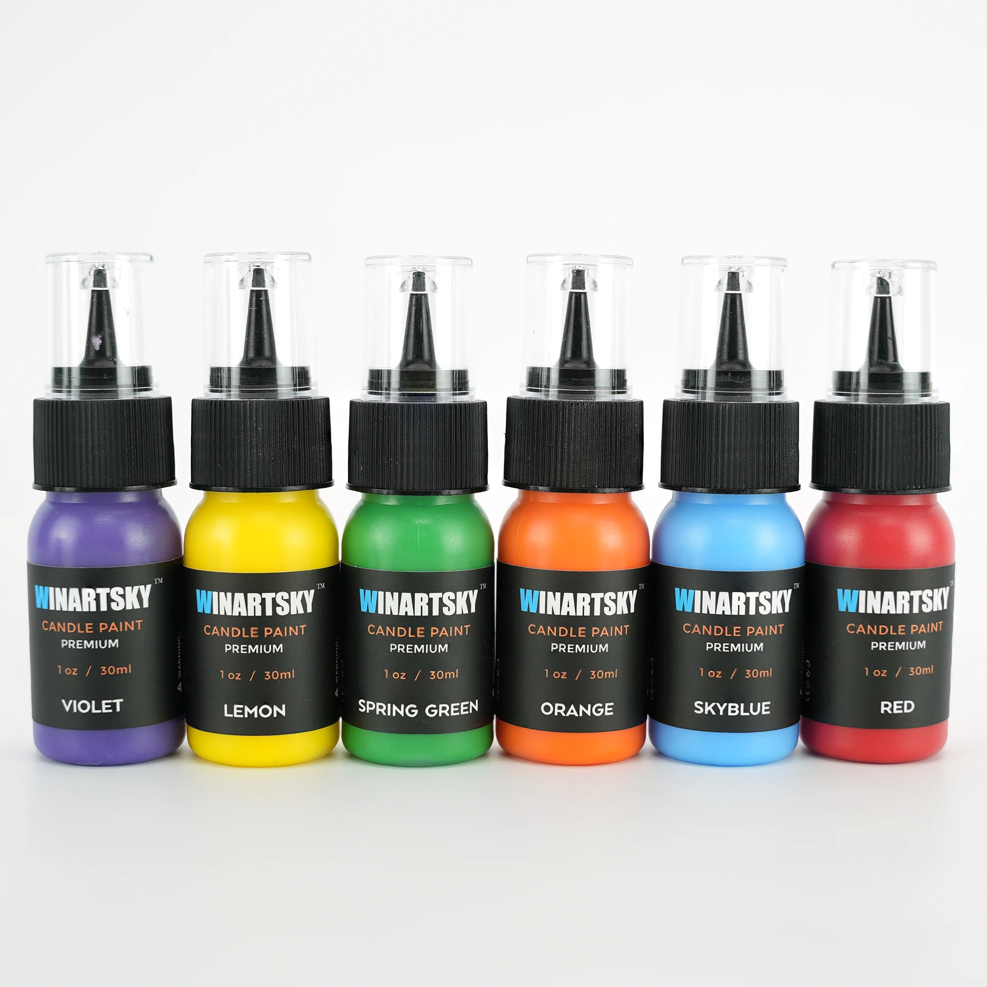 2024 hot sale 3d Candle Paint 30ml 6 colors Non-Toxic candle pen