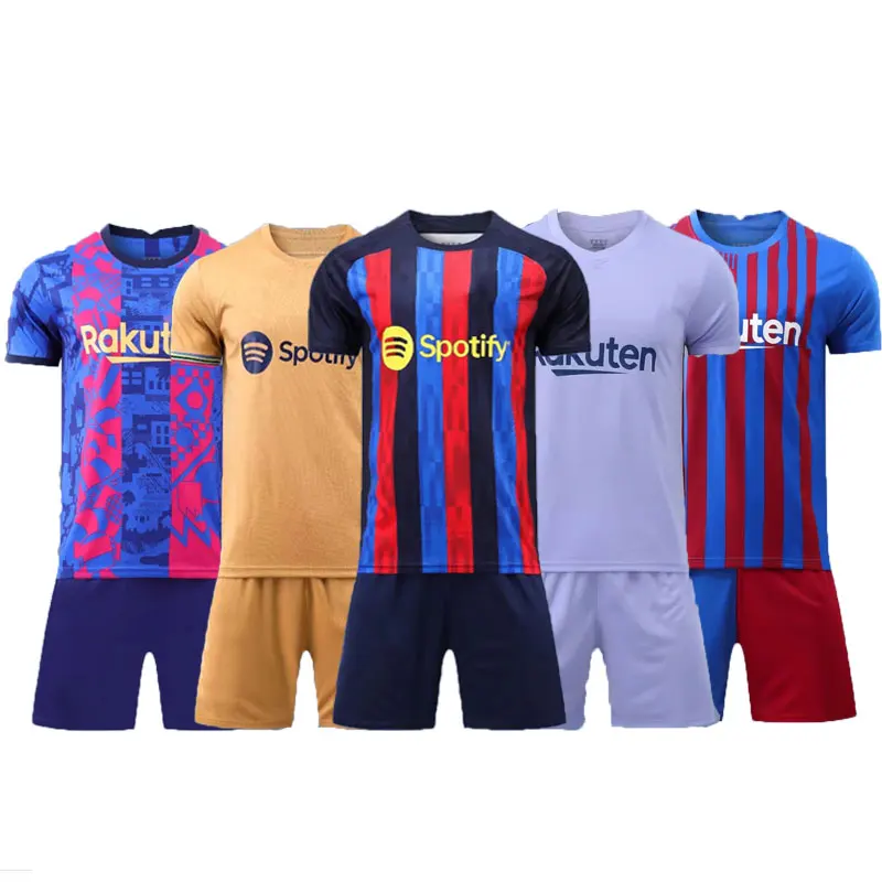 Newest Wholesale Sport Soccer Uniform Custom Individual Logo Club Soccer Jersey