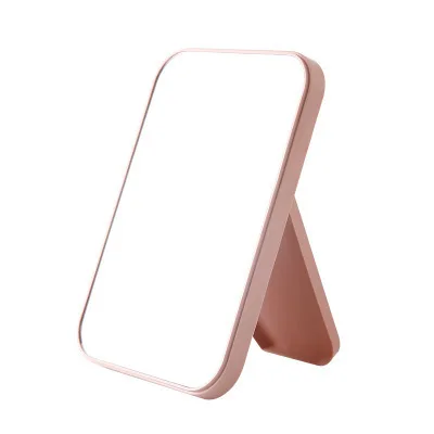 Wholesale price desktop plastic folding portable make up mini travel mirror