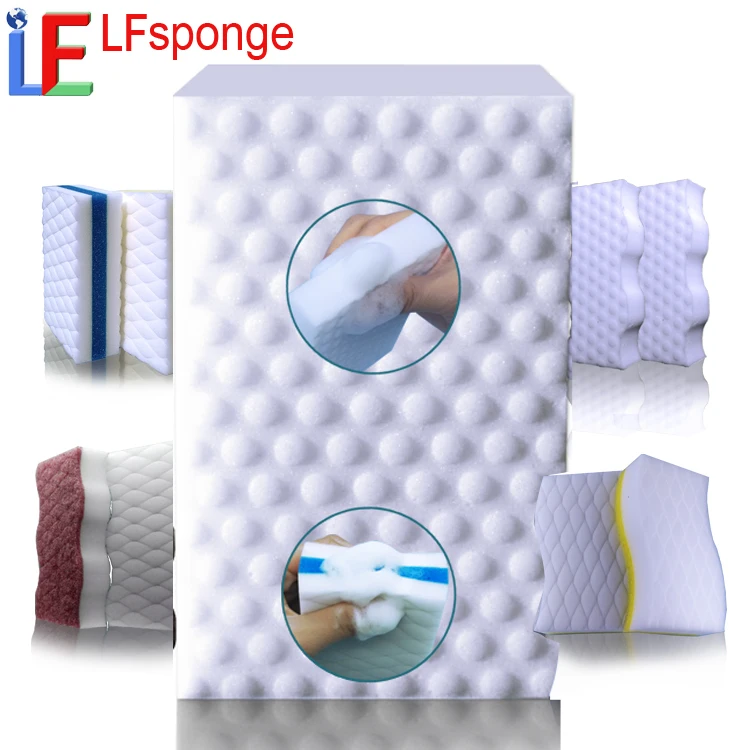 Novedadess Household Supplies Cleaning sponge bathroom washing Products Magic Melamine Eraser Sponge with Soap