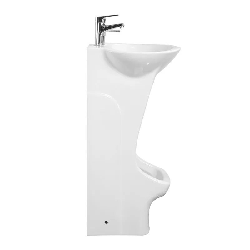 Urinal Sink Combination Ablution Basin for Muslim Ritual Purification Integrated Hygienic Solution