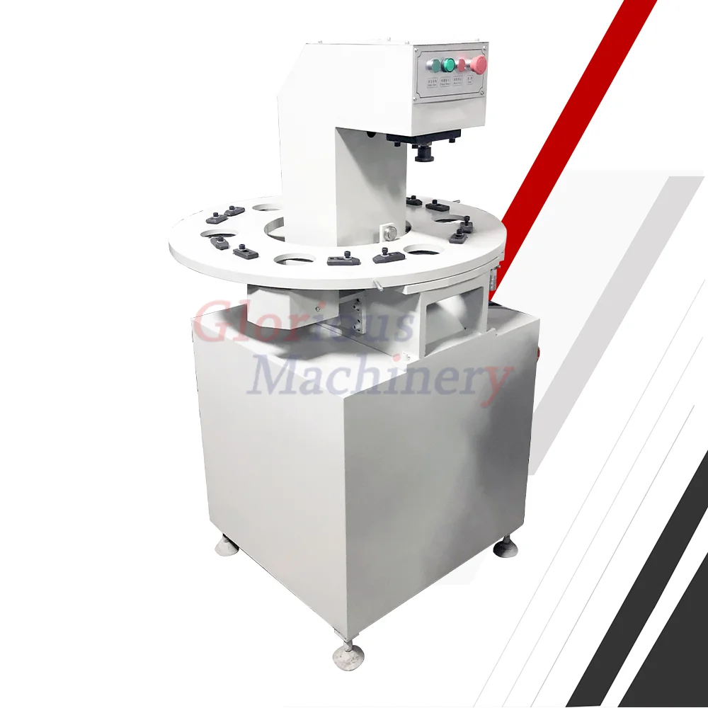 Шесть станций гидравлическая машина Квадратная Металлическая штамповочная алюминиевая Дырокол