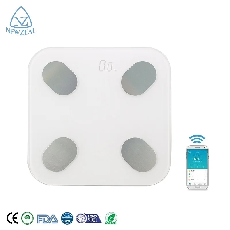 Low Price Backlit Display Bluetooth Android Body Weight Bathroom Smart Baby Scale APP