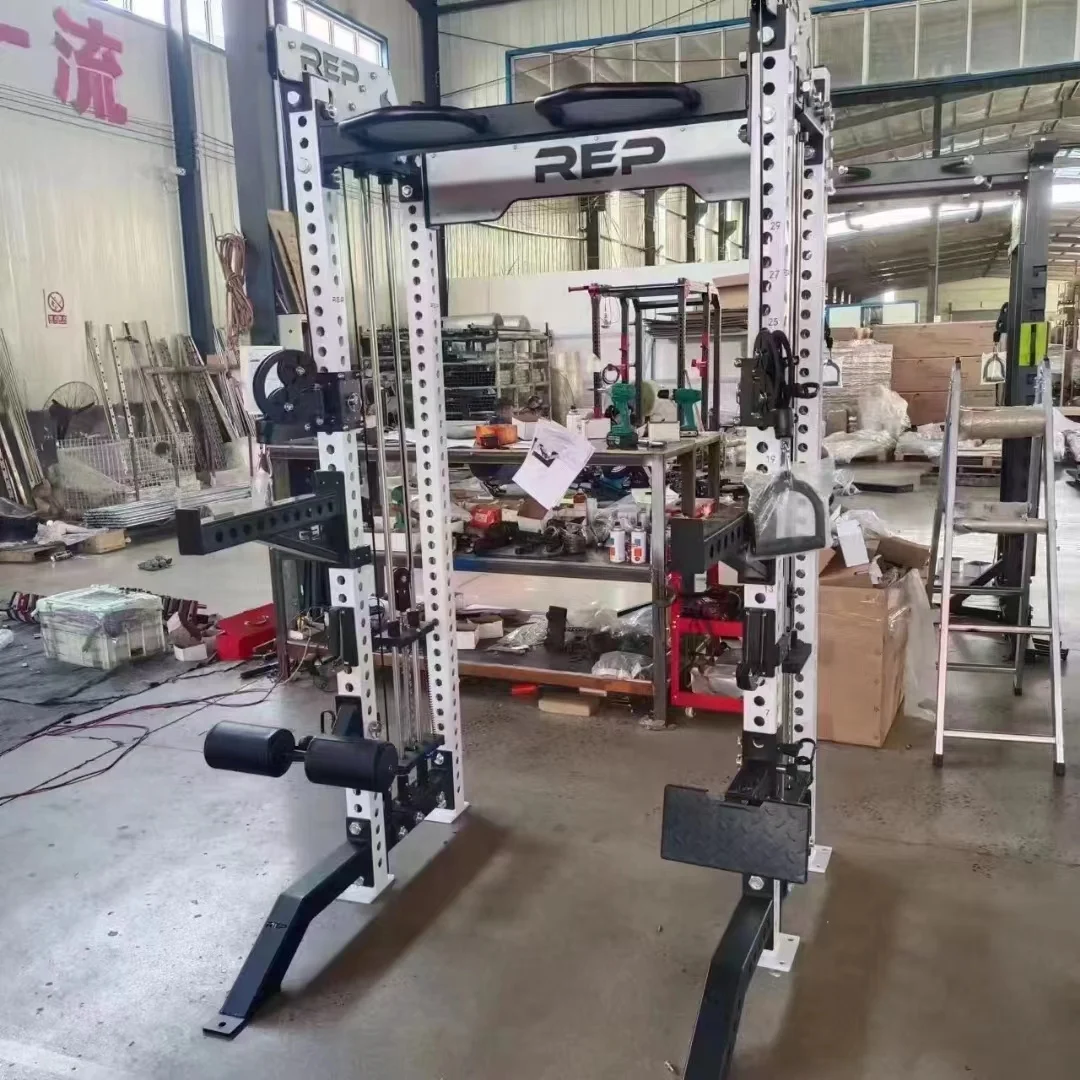 New Style Gym Multi Functional Trainer Squat Rack/ Cable Crossover /power Rack