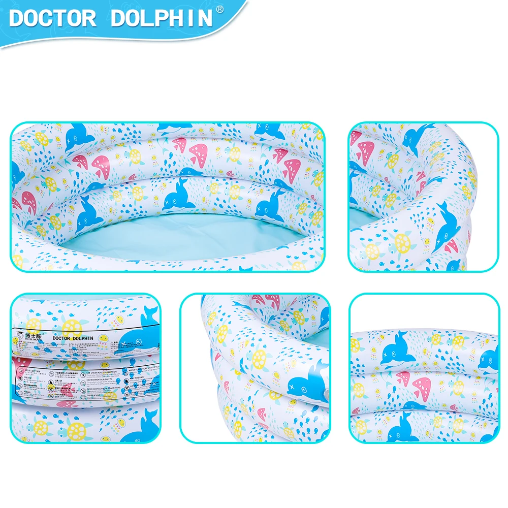 doctor dolphin high quality kid baby water inflatable children swimming pool