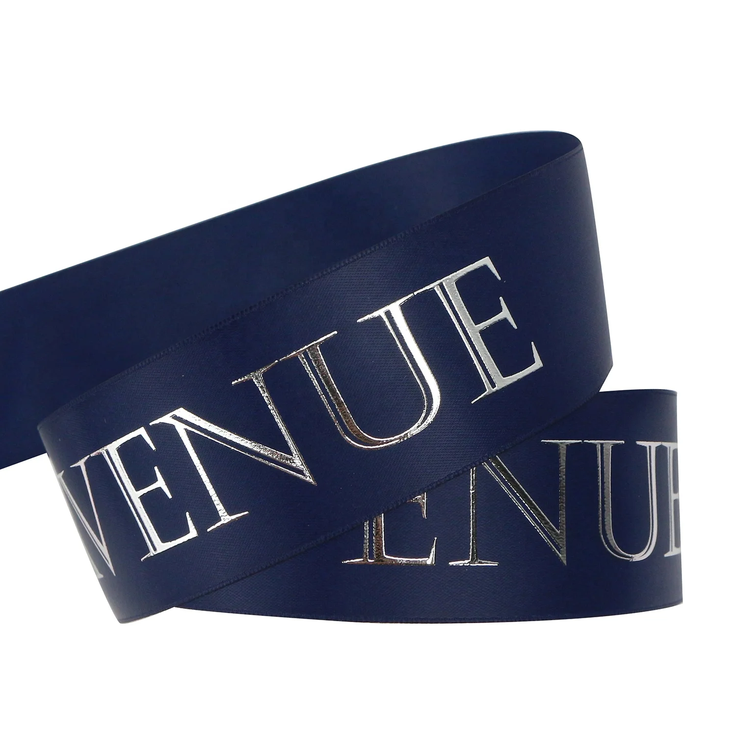 Midi Ribbons High Grade Smooth Luxury Sliver Print Satin Ribbon 196 Colors Customised Silky Ribbon For Crafts Gift Wrapping