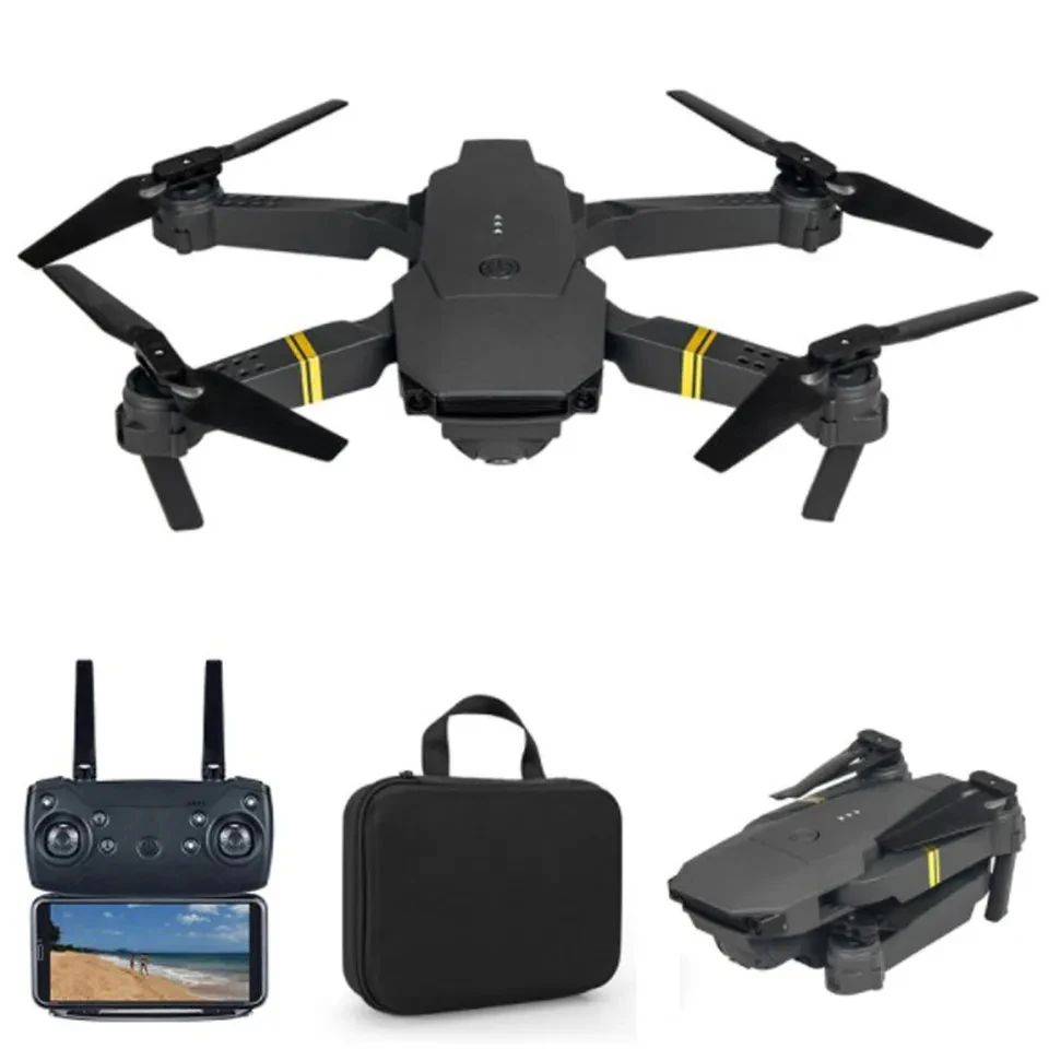 WiFi E58 RC Drone FPV Altitude Hold Foldable Quadcopter with Battery 1080P 4K HD Camera RC Drone Helicopter Gift Toys