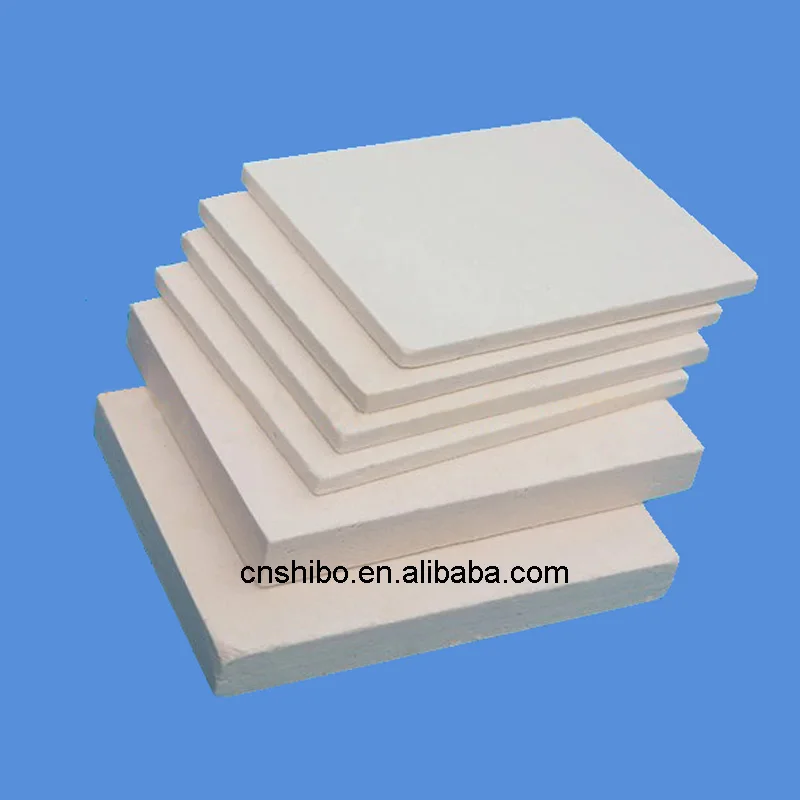 Ceramic insulation board for muffle furnaces